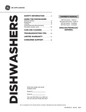 GE GDT226SSL0SS Owner's Manual