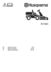Husqvarna R112iC Operator's Manual