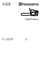 Husqvarna 970 51 00-12 Operator's Manual