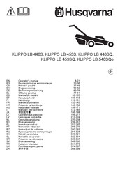 Husqvarna KLIPPO LB 448SQ Operator's Manual