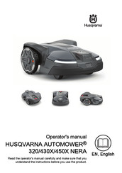 Husqvarna AUTOMOWER 320 NERA Operator's Manual