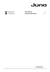 JUNO JCN082E0F4 User Manual