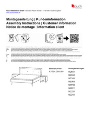 Rauch MZ224 Assembly Instructions Manual