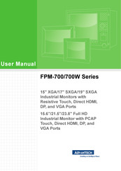 Advantech FPM-724W User Manual