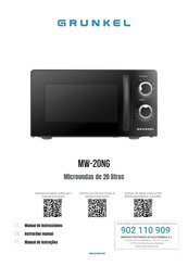Grunkel MW-20NG Instruction Manual