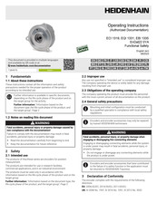 HEIDENHAIN EBI 1335 Operating Instructions Manual