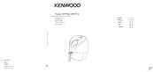 Kenwood KHealthy Fry HFP72 Instructions For Use Manual