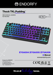 ENDORFY Thock TKL Pudding 2.0 Manual