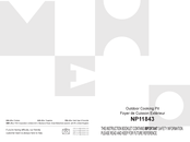 Costway NP11843 Manual
