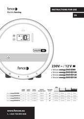 Fencee DUO ED120 Instructions For Use Manual