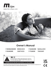 mspa MONO-ECO F-MO062WE Owner's Manual