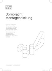 Dornbracht 30 805 809-FF Installation Instructions Manual