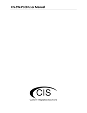 CIS CIS-SW-PoE8 User Manual