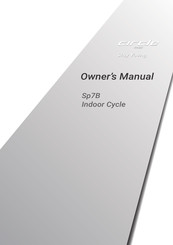 CIRCLE FITNESS Sp7B Owner's Manual