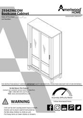 Ameriwood HOME 2934296COM Instruction Booklet