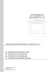 Amica EHEG 934 112 E Instruction Manual