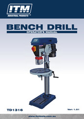 Itm TD1316 Operator's Manual