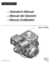 Briggs & Stratton VANGUARD 25V332-1X3 Operator's Manual