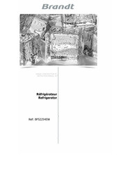 Brandt BFS2254EW Instruction Manual