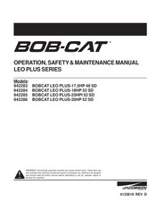 Textron JACOBSEN BOB-CAT LEO PLUS Series Operation, Safety And Maintenance Manual