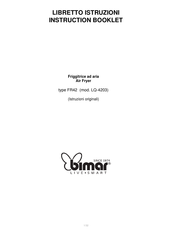 Bimar LQ-4203 Instruction Booklet