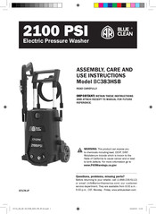 Annovi Reverberi BLUE CLEAN BC383HSB Assembly, Care And Use Instructions