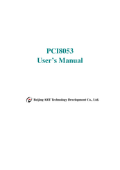 ART Technology Development PCI8053 User Manual