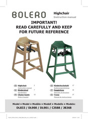 BOLERO JB368 Instruction Manual