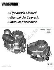 Briggs & Stratton VANGUARD 49X977-0003 Operator's Manual