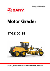 SANY STG230C-8S Safety, Operation And Maintenance Manual