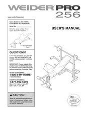 Weider WEBE0939.3 User Manual