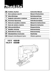 Makita 4331DWDE Instruction Manual