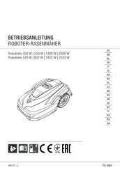 AL-KO Robolinho 822 W Translation Of The Original Instructions For Use