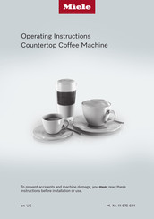 Miele CM5510RG Operating Instructions Manual