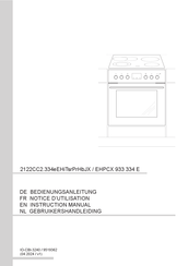Amica EHPCX 933 334 E Instruction Manual