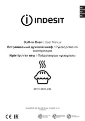Indesit IBFTE 3841 J BL User Manual
