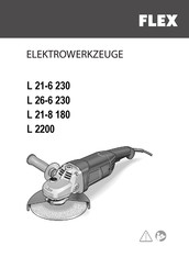 Flex L 26-6 230 Manual