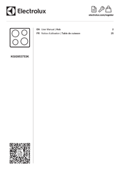 Electrolux KGG953753K User Manual