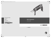 Bosch GBH 2-18 RE Professional Manual