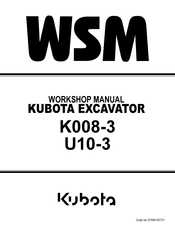 wsm K008-3 Workshop Manual