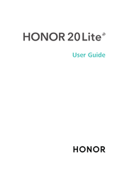honor 20 Lite User Manual