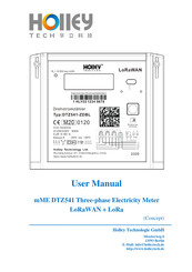 Holley mME DTZ541 User Manual