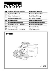Makita DVC350Z Instruction Manual