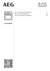 AEG KSK782280M User Manual