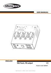 SHOWTEC TED Pack Single User Manual
