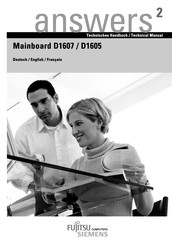 Fujitsu Siemens Computers D1607 Technical Manual