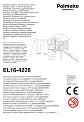 Lemeks PALMAKO Toby EL16-4228 Assembly, Installation And Maintenance Manual