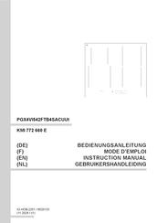 Amica KMI 772 660 E Instruction Manual