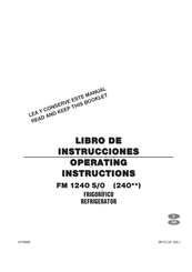 CORBERO FM1240S/O Operating Instructions Manual
