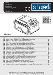 Scheppach 7909201709 Translation Of The Original Operating Instructions